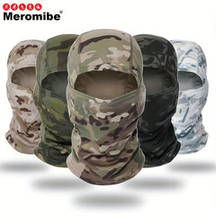 Meromibe Camo Balaclava Face Mask UV Protective Headwear for Outdoor Sports