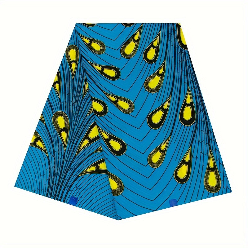 1pc 100 Cotton Ankara Fabric African Ethnic Batik Printed Fabric