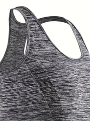 Women's Solid Crew Neck Tank Top for Summer