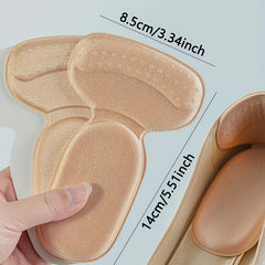 2pcs Anti Slip Foot Heel Sticker - Adhesive Shoe Grips