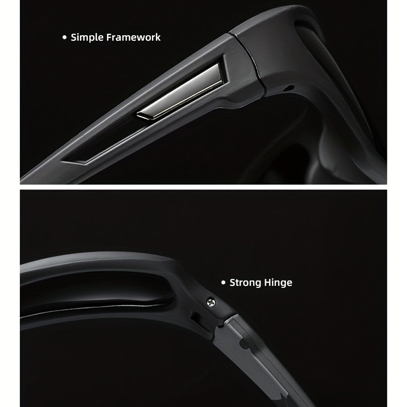 Outdoor Sports Glasses with Colorful Lenses and Anti Lost Strap
