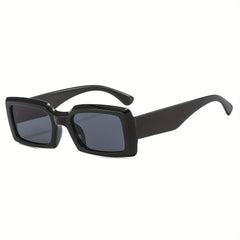 Small Square Frame Sunglasses Y2K Stylish Shades Eyeglasses