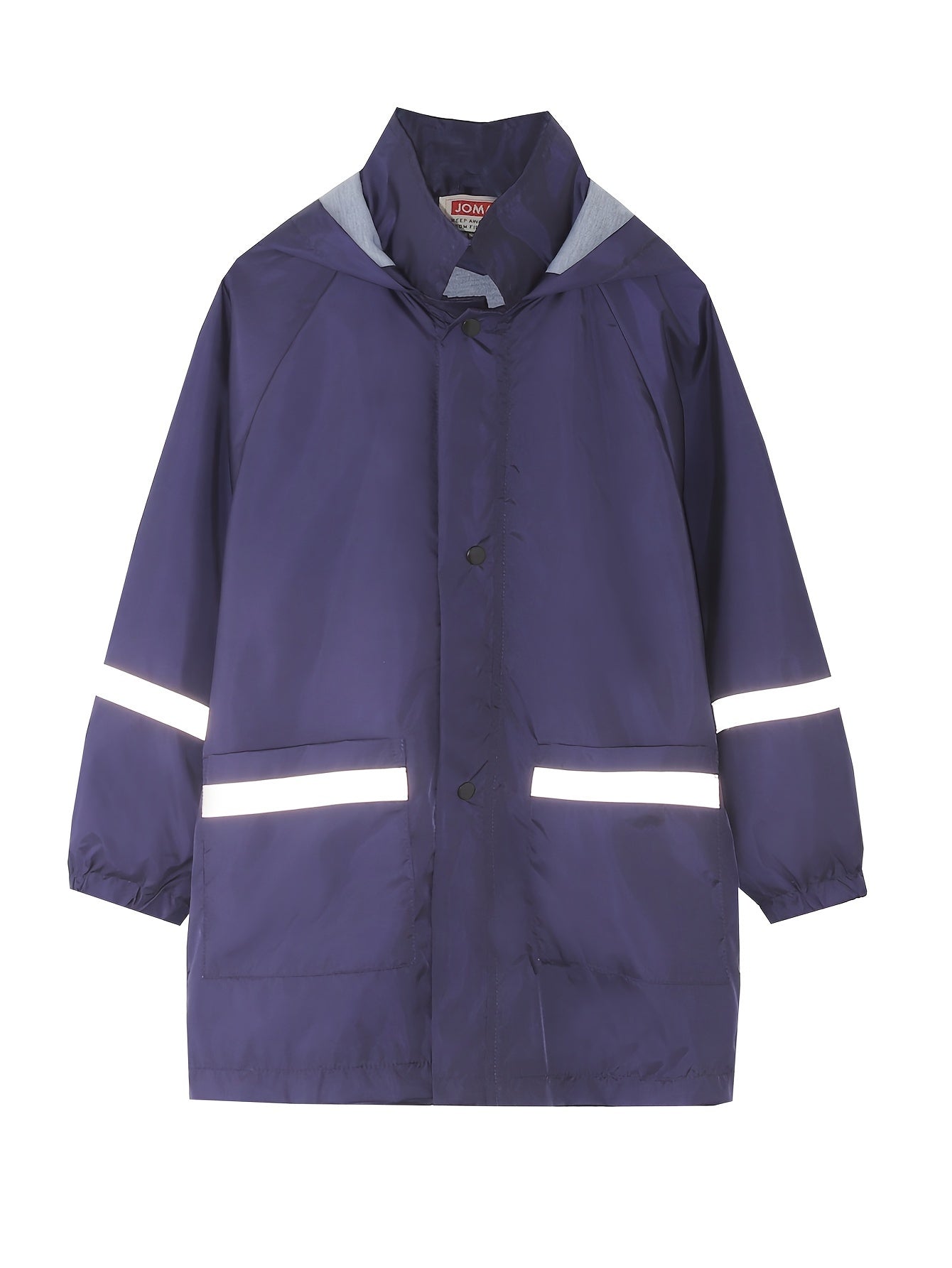 Boys Cartoon Print Rain Jacket Hooded Lightweight Waterproof Windbreaker