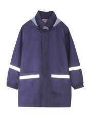 Boys Cartoon Print Rain Jacket Hooded Lightweight Waterproof Windbreaker