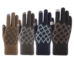 Winter Knitted Touch Screen Gloves Outdoor Running Cycling Training
