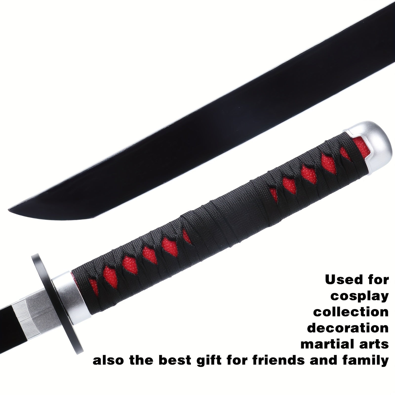 Samurai Katana Sword Set with Belt and Holder for Role Playing Cosplay
