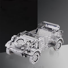 DIY Metal Assembly Off-road Vehicle Model Puzzle Toy Gift