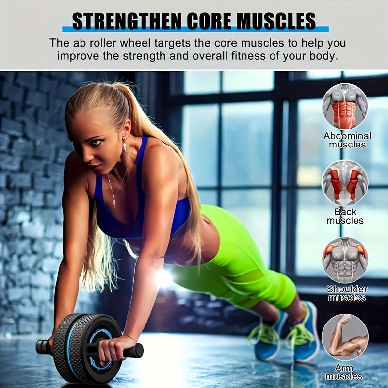 Silent Abdominal Muscle Training Roller - Core Strength Training