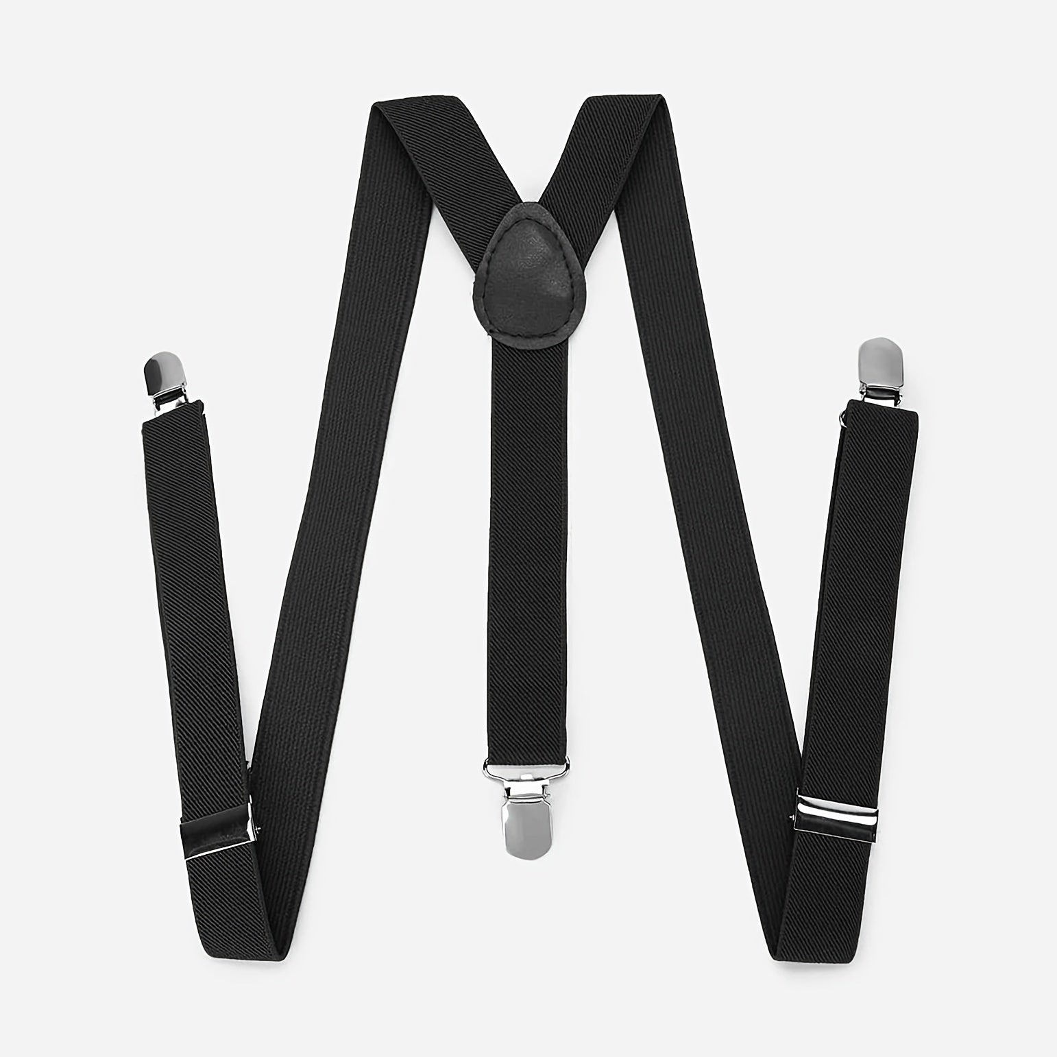 Elastic Non-slip Suspenders With Adjustable Clips