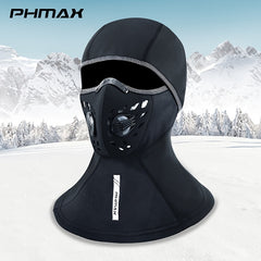 PHMAX Winter Ski Cap and Face Mask Windproof Thermal Fleece Headwear