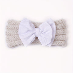 Thread Bow Baby Woolen Headband 0-3 Years