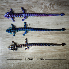 Dragon Ornament 3D Printed Art Collection Desktop Unique Gift