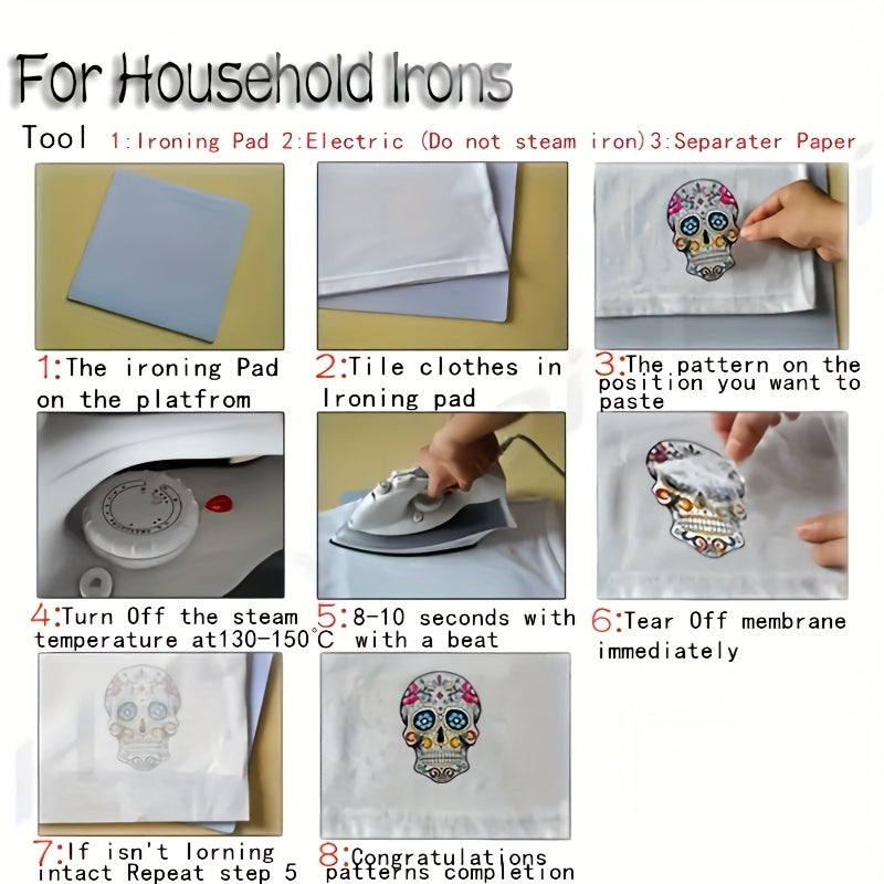 Butterflies Men'S Heat Transfer Stickers for DIY Clothing