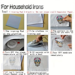 Butterflies Men'S Heat Transfer Stickers for DIY Clothing