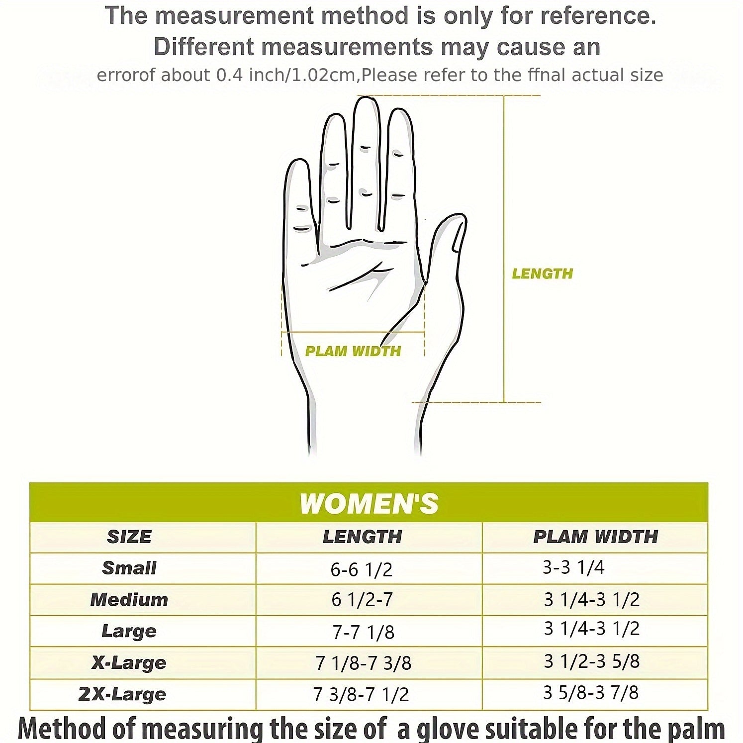 Women's Golf Gloves Flower Print Non-Slip Athletic Gloves
