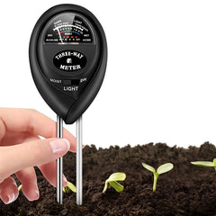 Soil Test Kit 3 in 1 Moisture Light PH Tester Gardening Tool Kits
