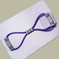 8 Shaped Yoga Elastic Band Pull Rope Chest Expander Stretch Belt