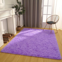 Ultra Plush Fluffy Area Rug Soft Fuzzy Shag Rugs for Bedroom Living Room