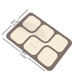 Soft Non Slip Diatom Mud Bath Rug Quick Drying Shower Carpet
