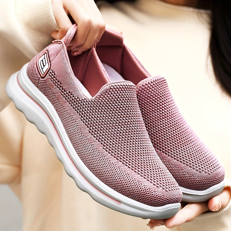 Women's Casual Sock Shoes Low Top Slip On Comfortable Breathable Walking Shoes