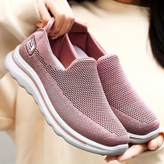 Women's Casual Sock Shoes Low Top Slip On Comfortable Breathable Walking Shoes