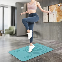 Anti-Skid TPE Yoga Mat w/ Thickened Skipping Mat