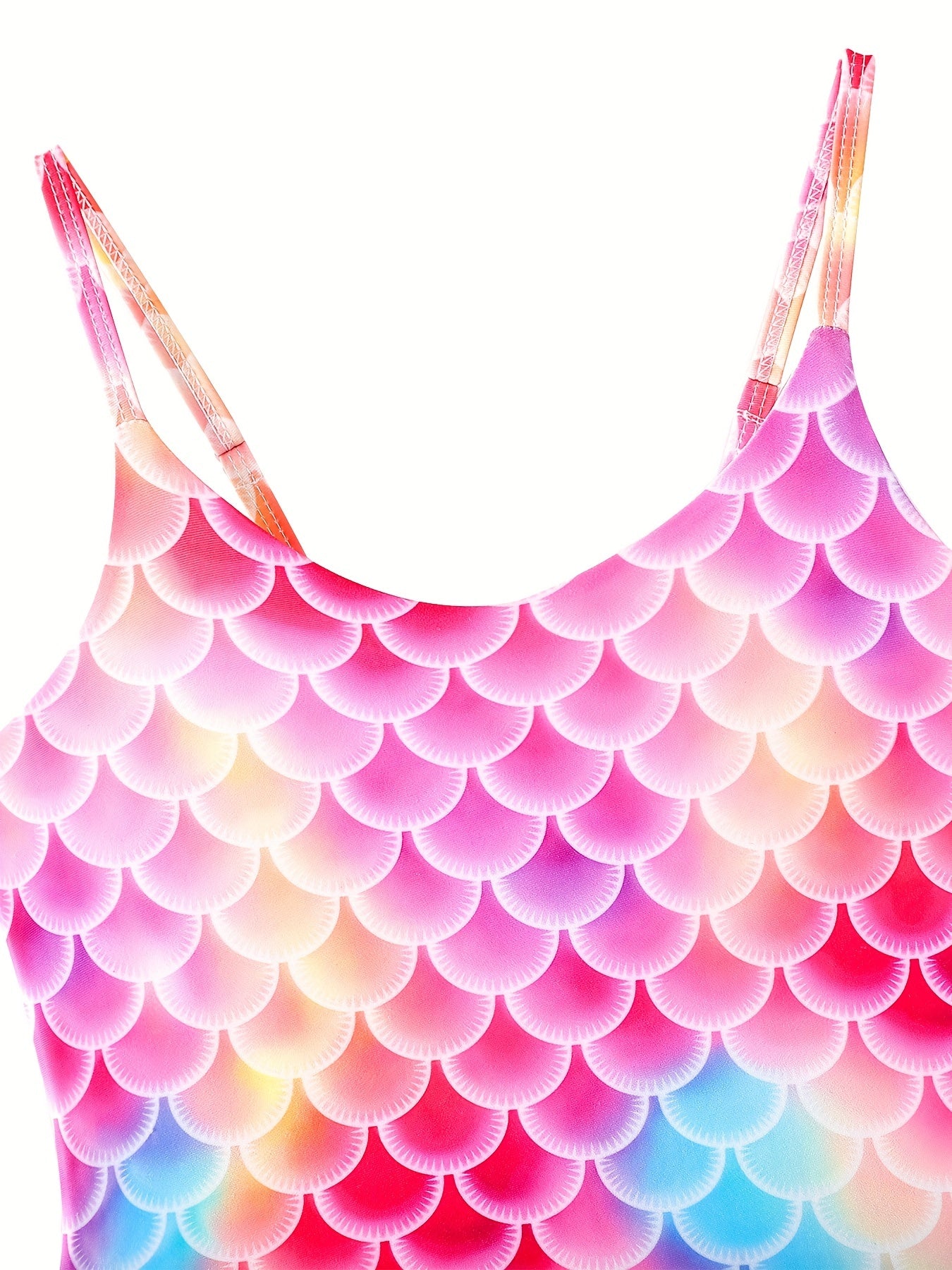 Mermaid Swimsuit for Girls Fish Scale for Pool and Hot Spring Fun