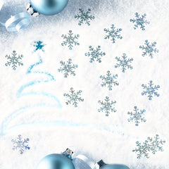 15g Laser Christmas Snowflake Sequins Home Decoration