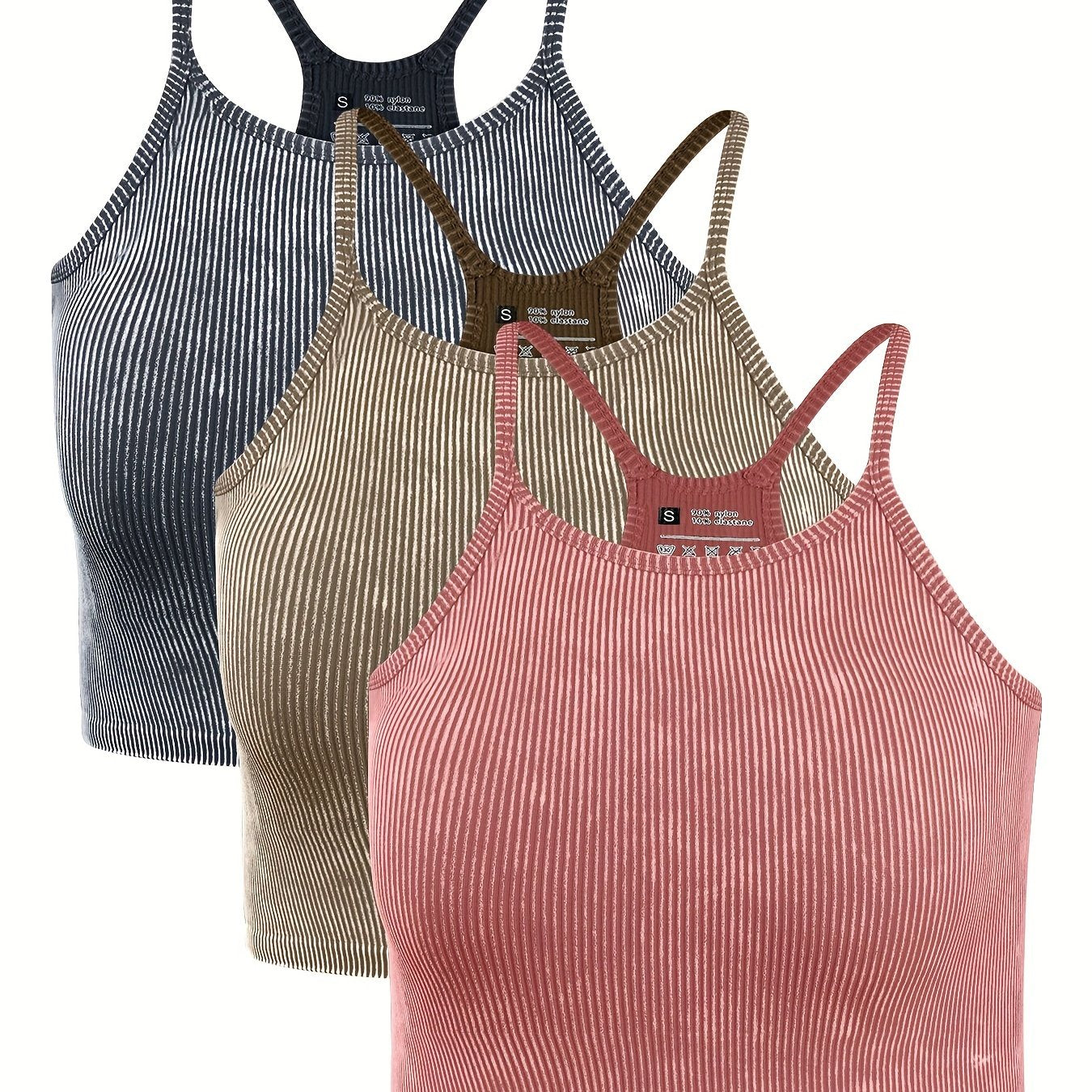 Yoga Sleeveless Crop Tank Top Women's Activewear