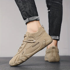 Men's Lightweight Lace up Sneakers Casual Walking Shoes Comfortable