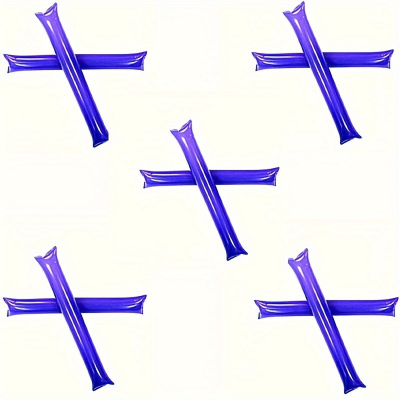 10pcs Inflatable Cheerleading Rod Handheld Balloons School Sports Meeting Prop