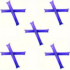 10pcs Inflatable Cheerleading Rod Handheld Balloons School Sports Meeting Prop
