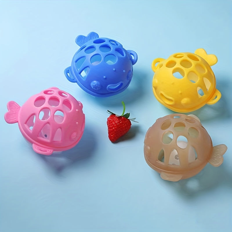 Silicone Teether Bubble Fish Dolphin Shape Molar Stick
