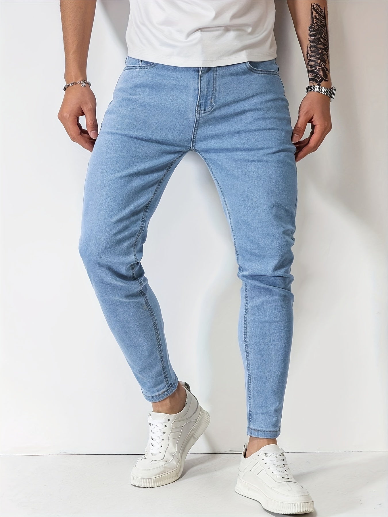 Men's Slim Fit Stretch Denim Jeans
