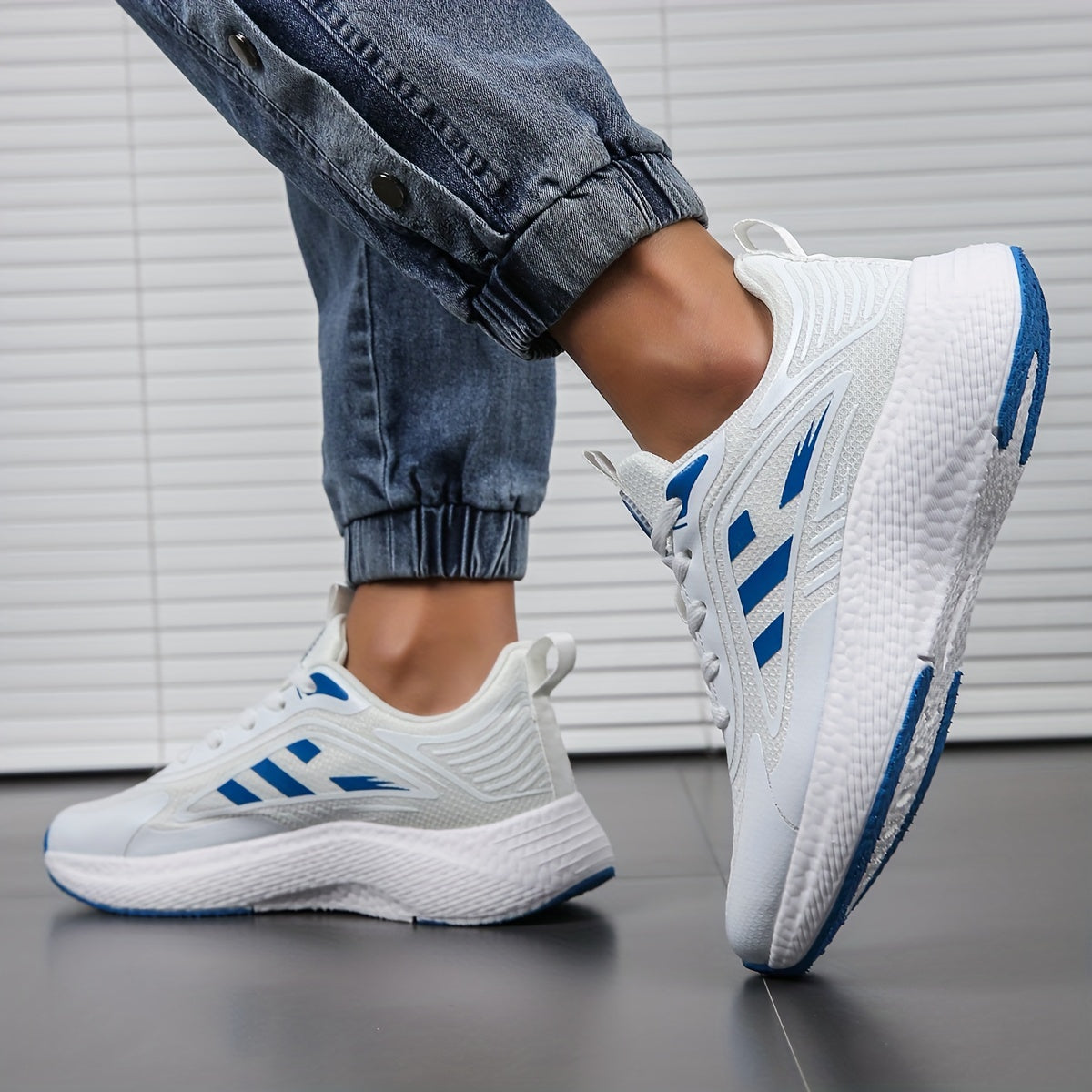 Mesh Breathable High Elastic Running Shoes