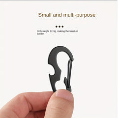 D Shaped Multifunctional Buckle for Key Rings & More