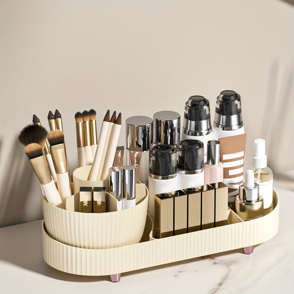 360 Rotating Desktop Storage Organizer Office Stationery Storage Box
