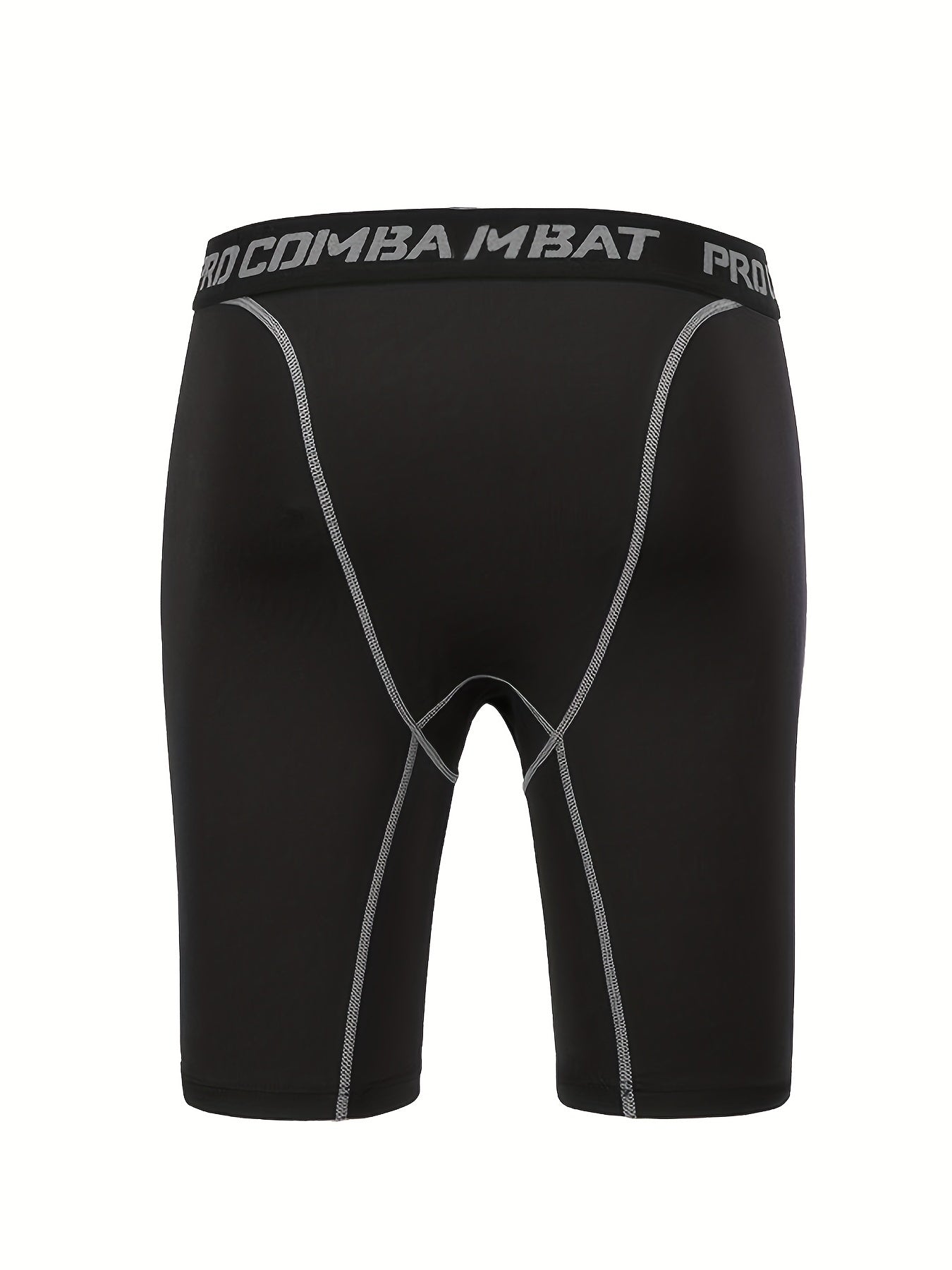 Men's Quick Drying Compression Sports Boxer Shorts - Breathable Stretch Shorts