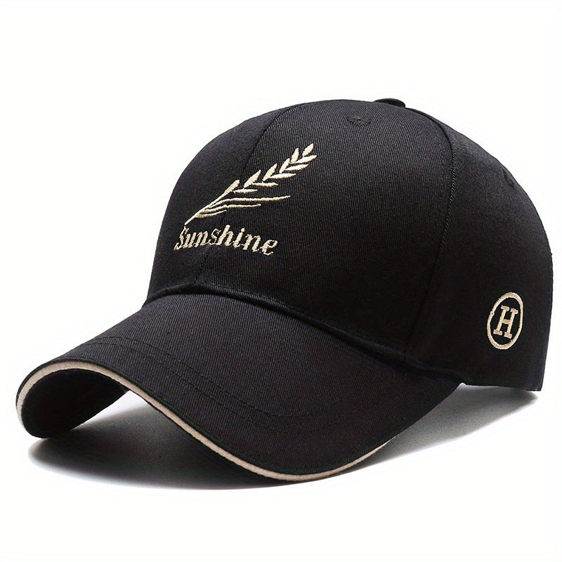 Embroidered Baseball Cap Outdoor Adjustable Summer Running Cap