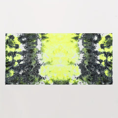 Tie Dye Print Raw Trim Scarf Casual Style Graphic Shawl Scarf Wrap