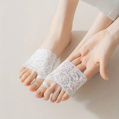 Lace Half Palm Socks Invisible High Heels Stockings