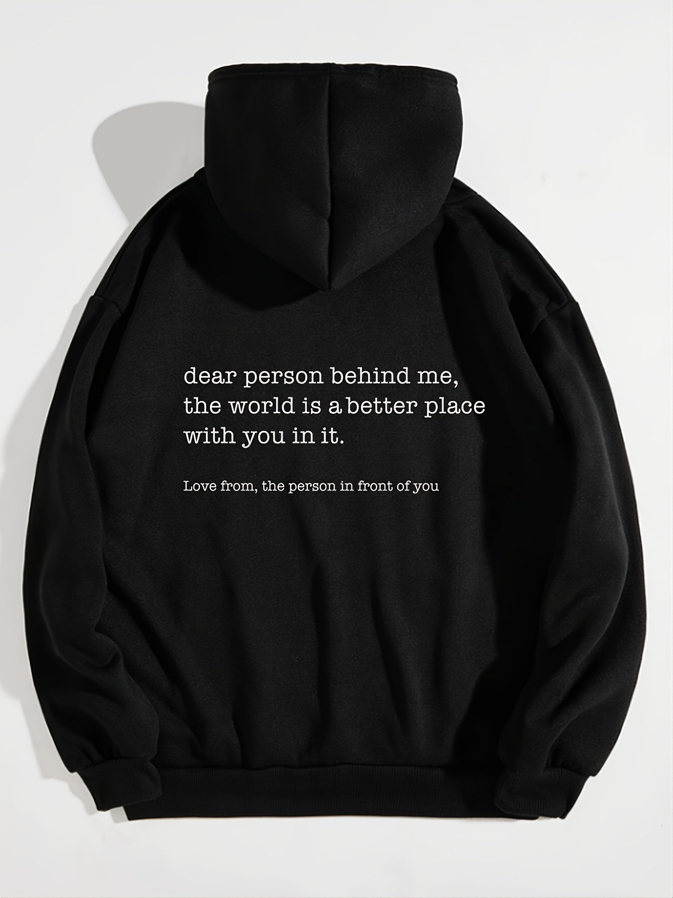 Drawstring Hooded Sweatshirt with Pockets