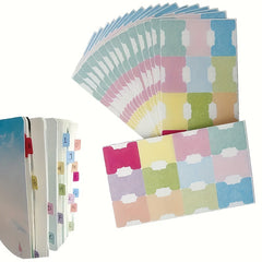 120pcs Sticky Index Tabs Writable Self-adhesive
