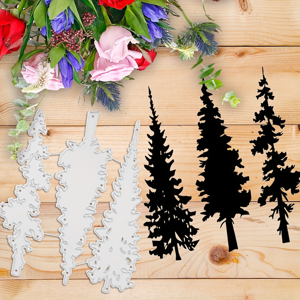 Metal Tree Cutting Dies for Crafts - Perfect for Card Making & Scrapbooking