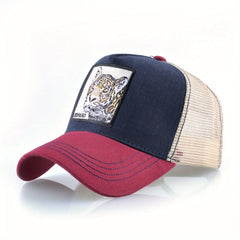 Animal Embroidery Baseball Cap for Men