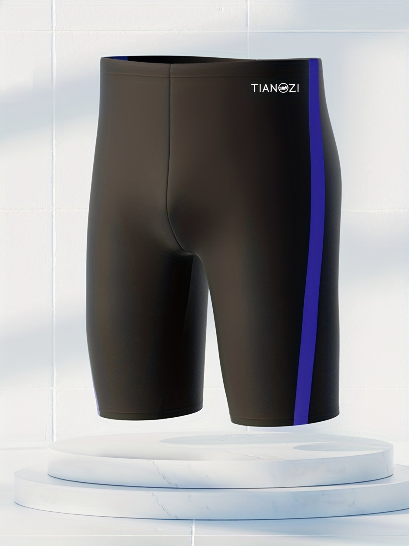 Men's Block Swim Trunks for Racing and Training