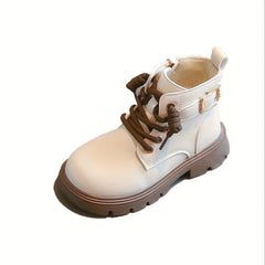 Girls' Zipper Boots Non Slip for Indoor Outdoor Travel