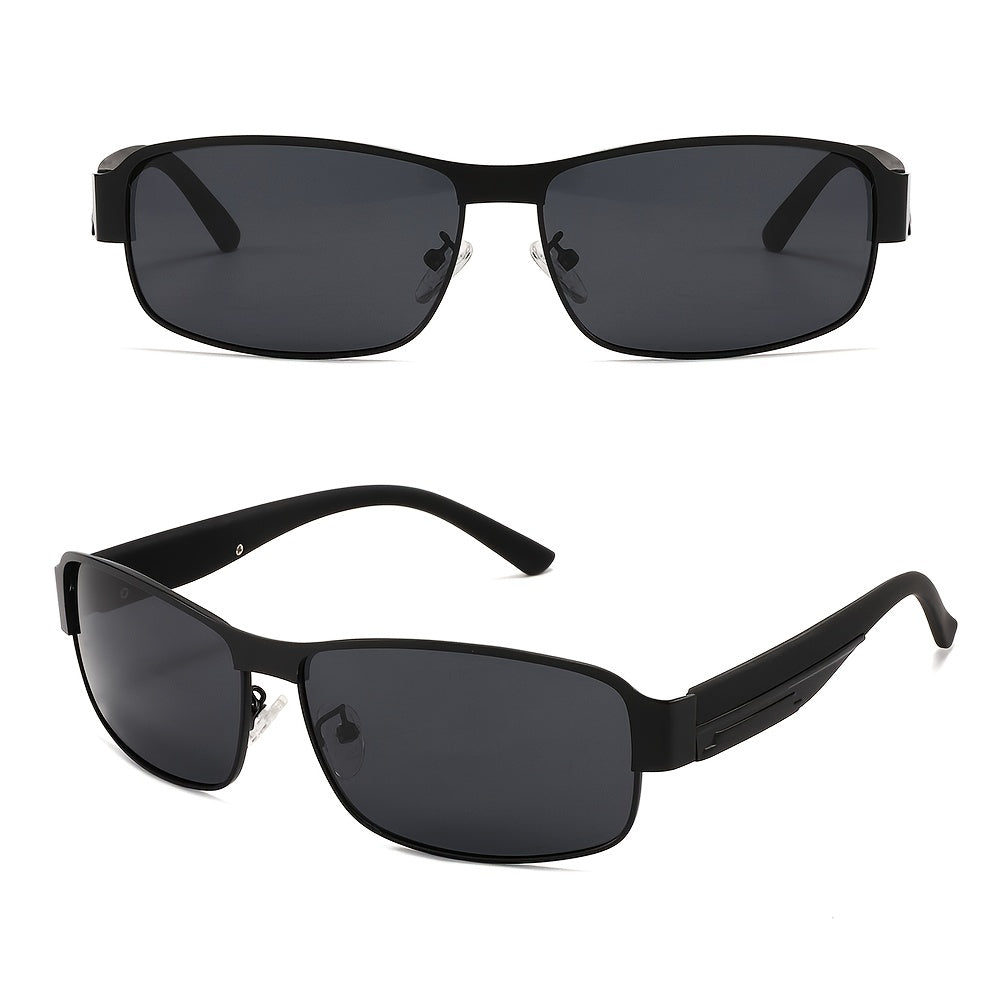 Men's Polarized Sunglasses Square Frame Lightweight High Sunglasses