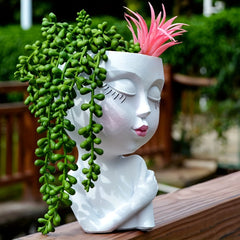 Resin Creative Vase Flower Pot Home Office Decoration