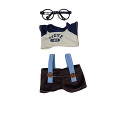 LABUBU Doll Clothes Set for 16-17cm Dolls - Graduation Season & Christmas Couple